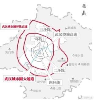 武汉城市圈大通道开工建设,全长约360公里