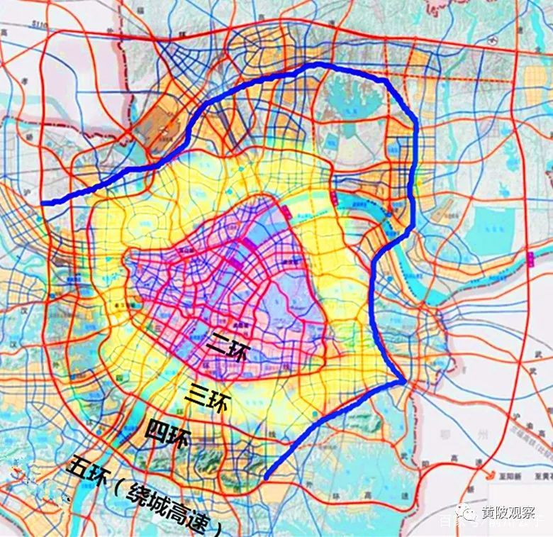 武汉六环线线路图公开黄陂得到了什么