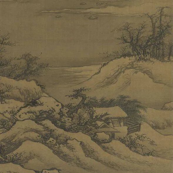 范宽雪山楼阁图  北宋 · 范宽(传)雪麓早行图  宋 · 佚名雪景山水图