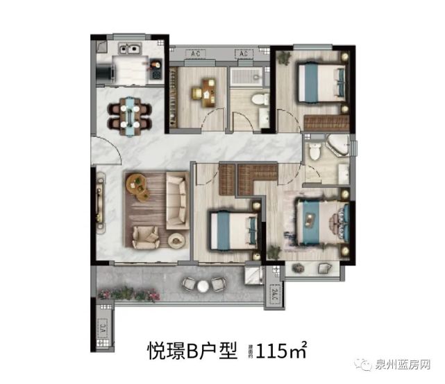 新盘爆料三大品牌房企联袂总建超18万方最新户型图效果图亮相