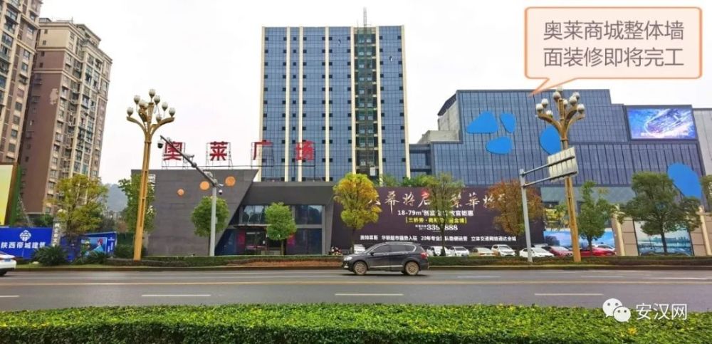 南充:进度缓慢的奥莱广场,开始进行内装了