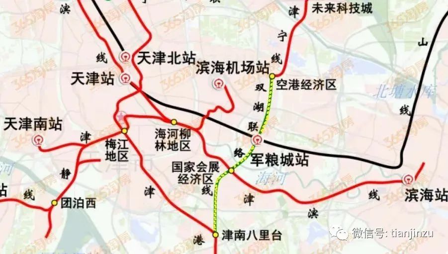 天津9条轨交线路首次曝光,这些区域可以欢呼了…_腾讯新闻