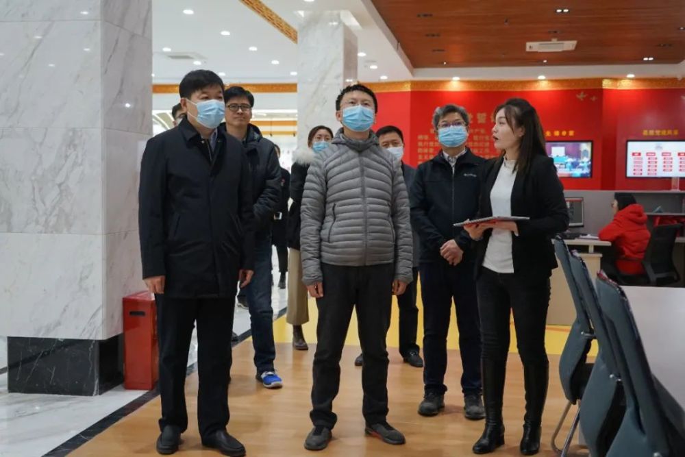 省委网信办副主任熊厚带队到丛台区新时代社会治理中心调研指导工作