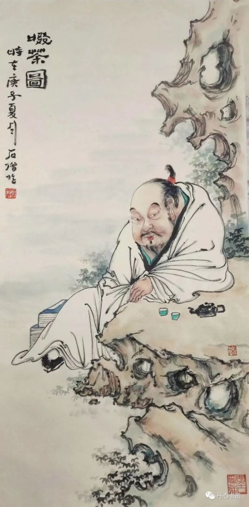 栩栩如生,幽默诙谐|水墨人物画家石僧(姜兆兴)