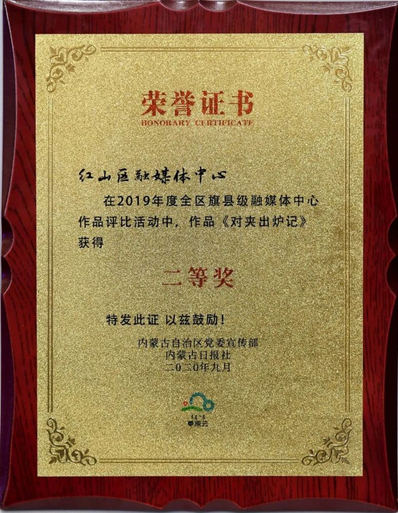 人民的小康"随手拍主题宣传活动中被评为"十佳" 荣获 最佳组织奖