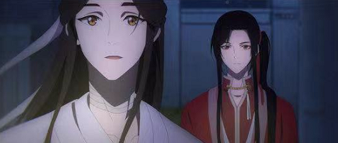 《天官赐福》半月关名场面,花城谢怜"公主抱",什么姿势?