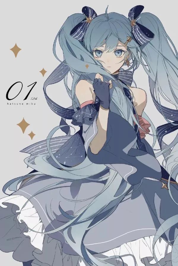 初音未来图片公主殿下真的美爆了