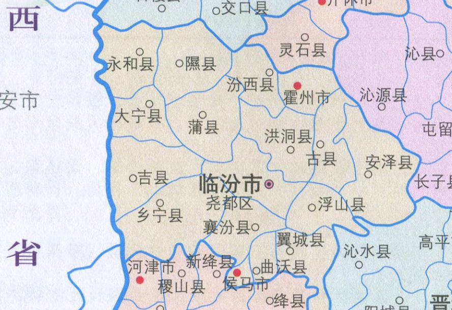 临汾17区县人口一览:洪洞县76万,隰县10万