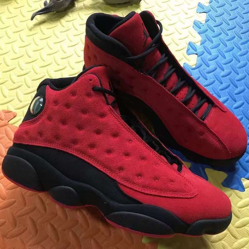 "反转黑红"配色air jordan 13谍照预览曝光!