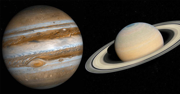就在年底,木星和土星将合作上演罕见天象,800年来从未发生过