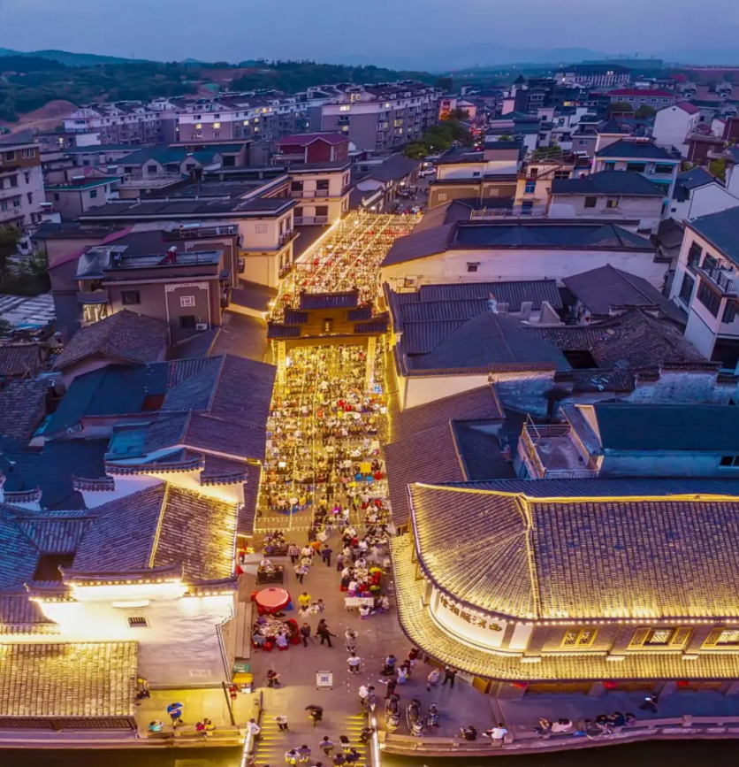 幸福杭州《建德篇:千年古镇寿昌夜市文化腾飞 弘扬美食文化_腾讯