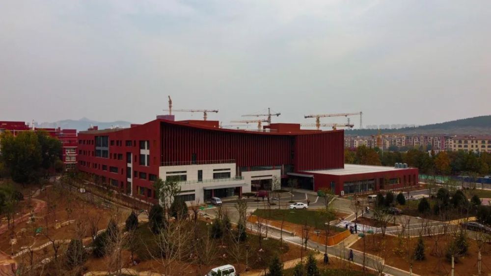 邀你一起游览山交吧——山东交通学院实景鸟瞰图