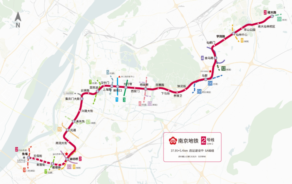 南京12条在建地铁最新进展来了!你期待的那条修到哪一步了?