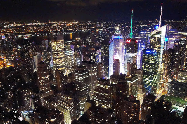 纽约|帝国大厦观景台 走入电影场景灿烂夜景尽收眼底