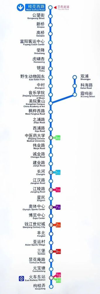 富阳即将进入地铁时代地铁6号线游玩攻略收好