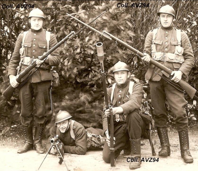 二战时期,一个最普通的法国陆军步兵班,拥有怎样的武器阵容?