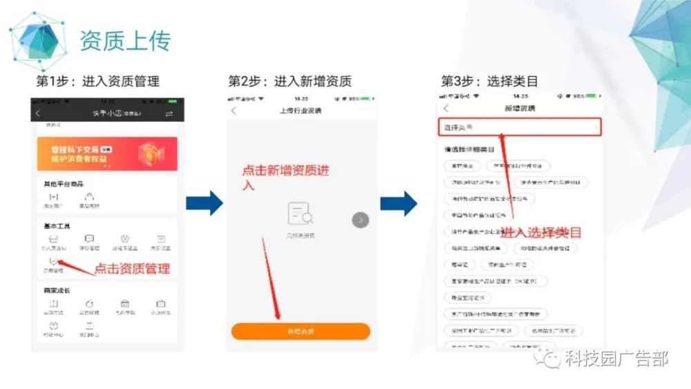 快手小店开通流程和商品上架流程