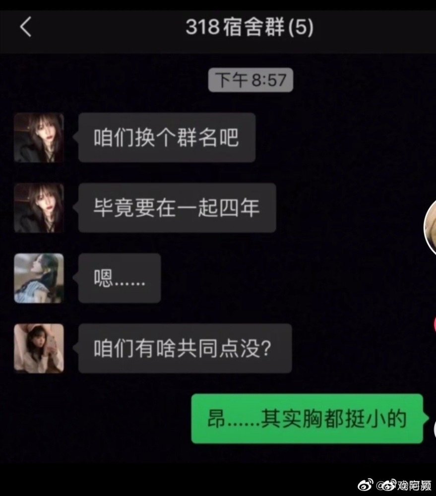 越高贵的宿舍群名,里面往往住着一群沙雕,不信你看