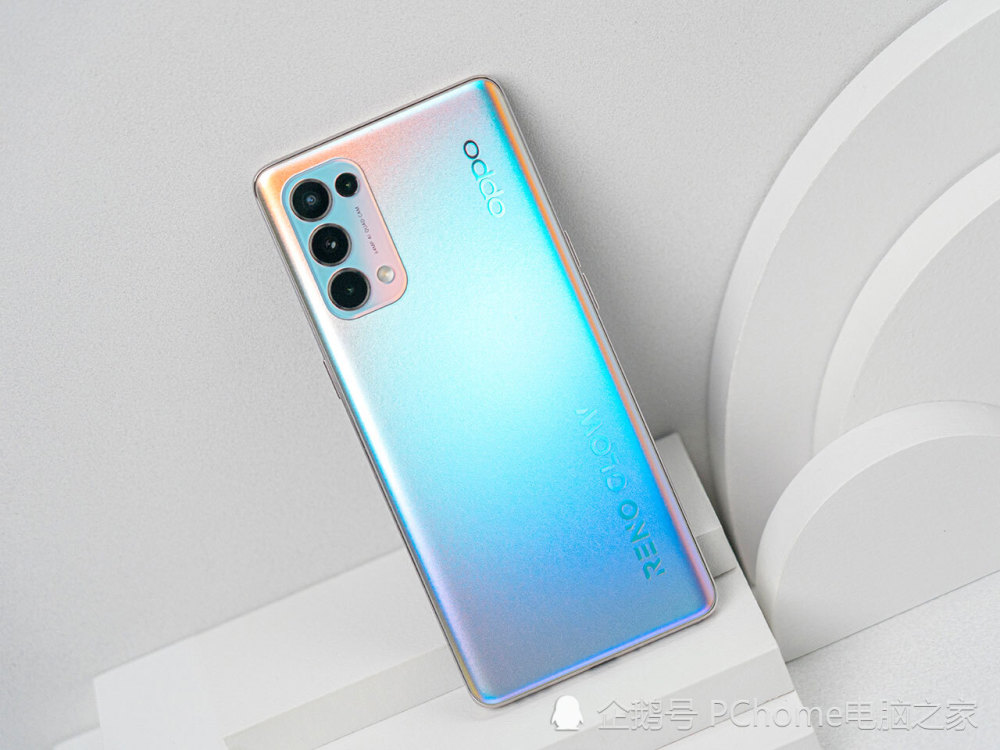 炫彩渐变夜光呈现opporeno5pro星河入梦版图赏