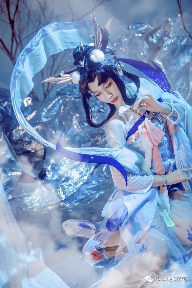 cos:王者荣耀同人,嫦娥如梦令