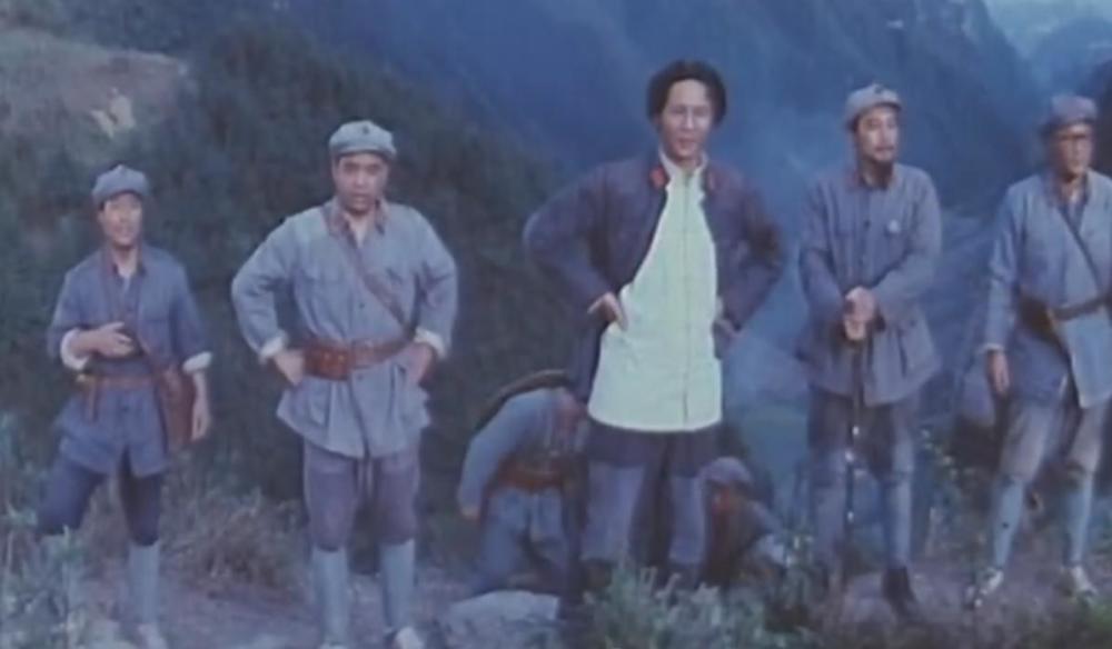影片中表现娄山关大捷的场景