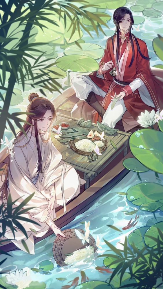 天官赐福|谢怜花城好可爱!