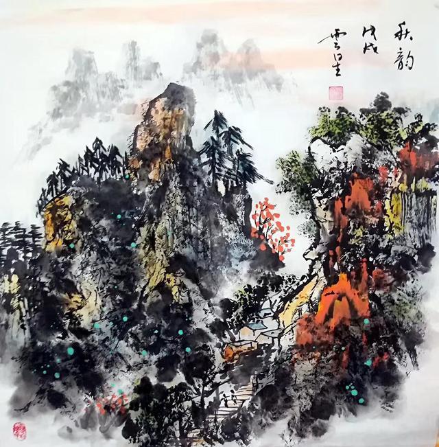 当代著名职业国画家张云星