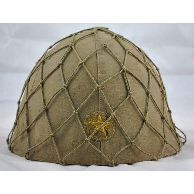 二战日军钢盔为何装一层网状物,不光是为了美观,有着大作用
