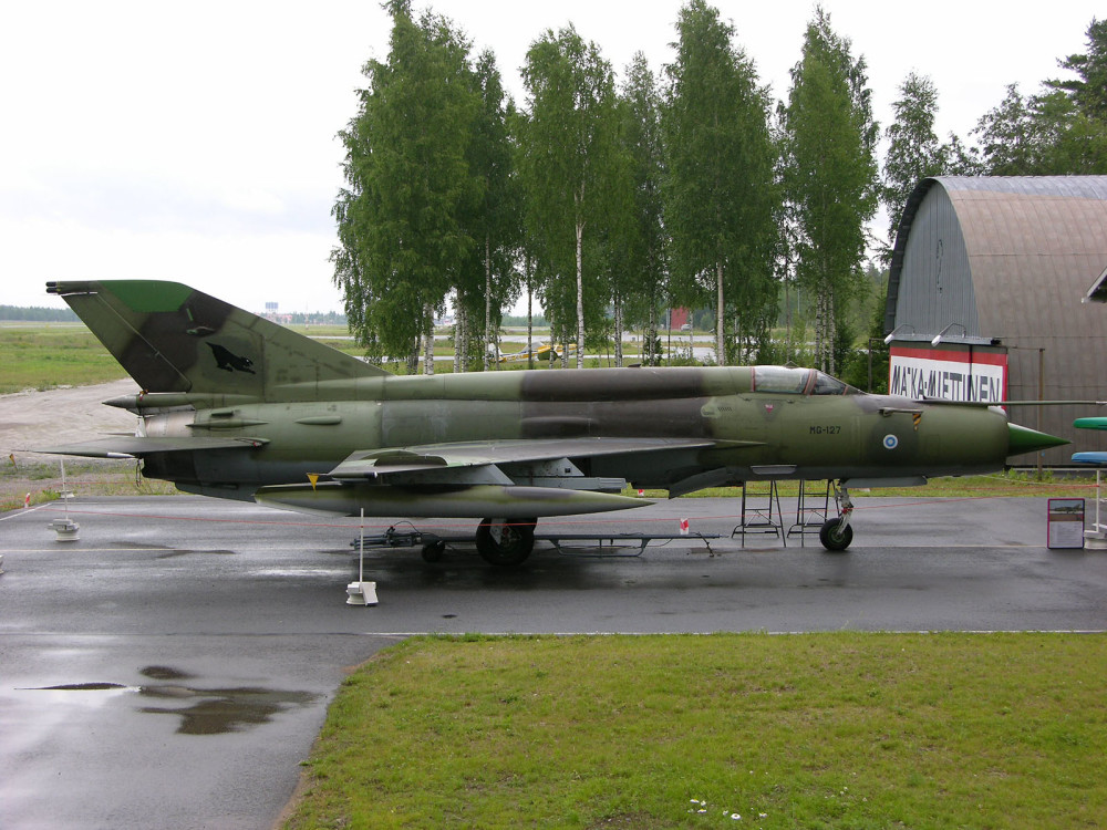 芬兰在1977年成为苏联之外第一个获得米格-21比斯的国家