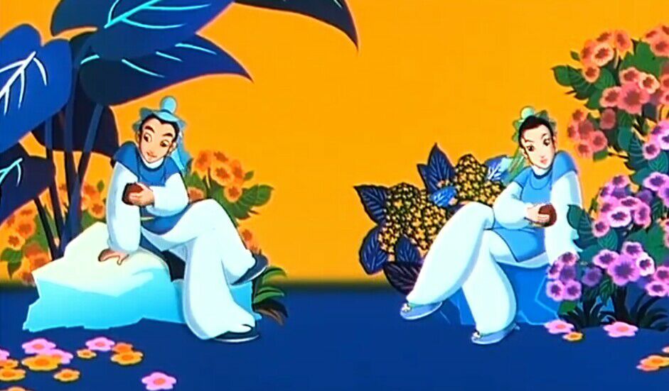 动画电影《梁山伯与祝英台:梦为蝶,回到花草芬芳时_腾讯新闻