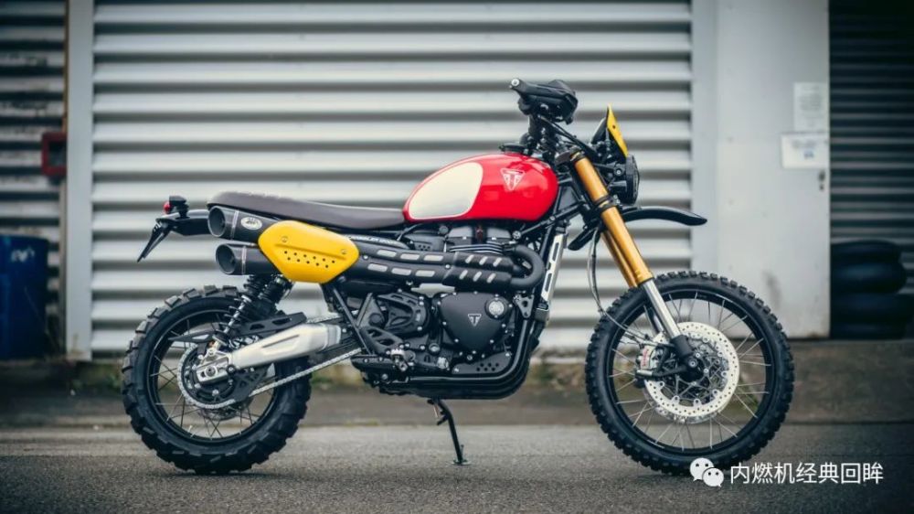 凯旋1200改装scrambler