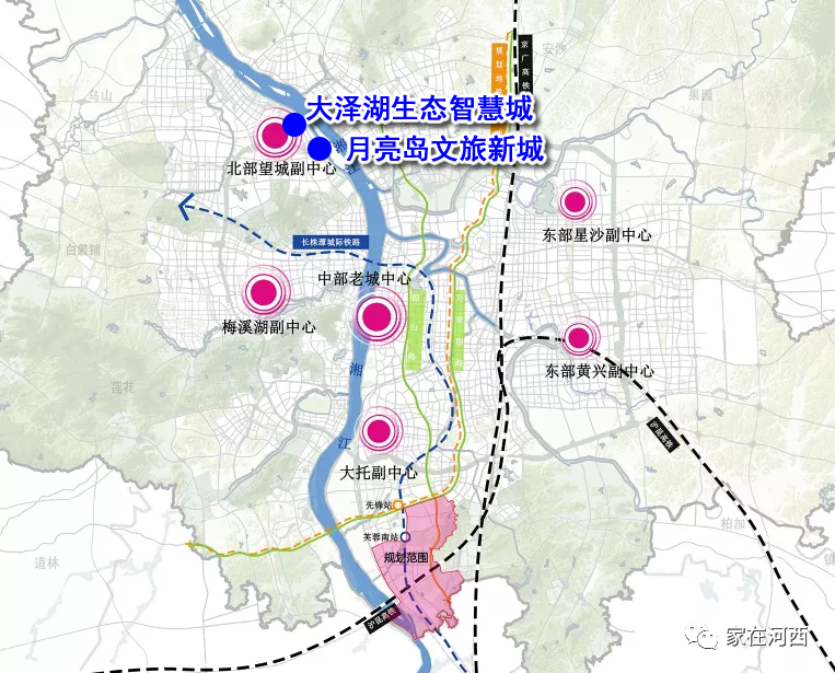 长沙人都知道,长沙市望城区月亮岛北边的 大泽湖生态智慧新城,是今年