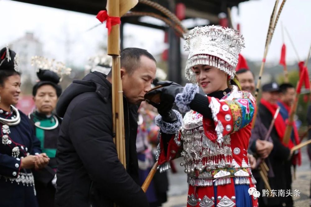 贵州丹寨:苗族同胞欢度"祭尤节"