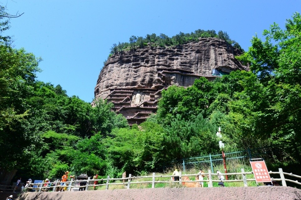 踩线探秘世界文化遗产 天水麦积山 仙人崖石窟