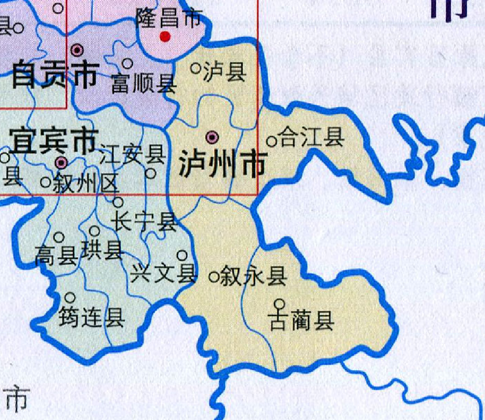 泸州7区县人口一览:合江县89万,龙马潭区40万