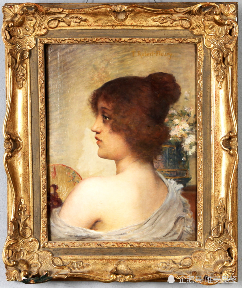 "侠女"夏洛特科黛,马拉之死的刺客——托尼弗洛里油画作品