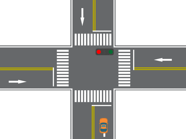 这是我们从小皆知的交通规则 但有些路口红灯也是可以直接走的 今天小