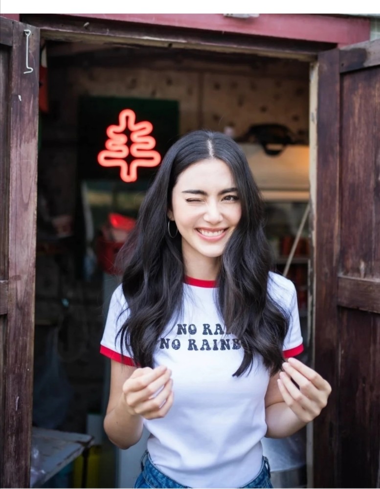 泰国第一神颜maydavika也太可了吧