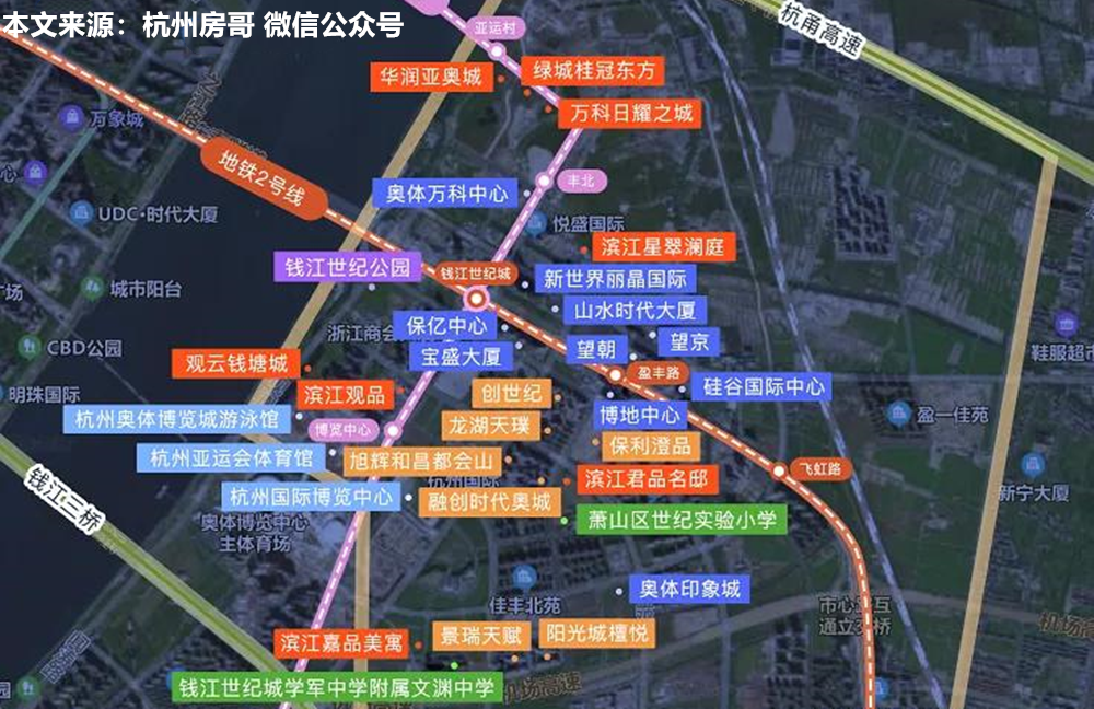 杭州楼市现状:钱江世纪城,凭什么做"宇宙中心"?