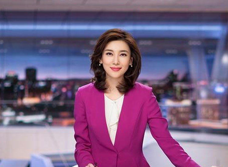 李红气质不输董卿,西装配内卷秀发端庄优雅,不愧是"央视女神"