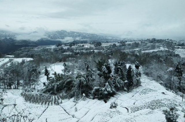 云阳县|龙缸景区|农坝镇|降雪|石门乡