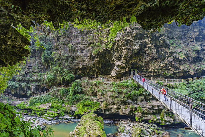 壮美的马岭河大峡谷