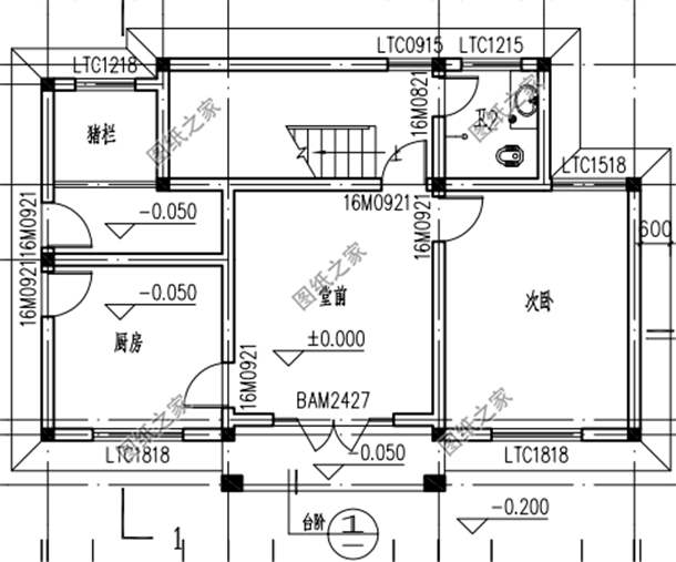 三款农村住房设计图,适合11米×8米的宅基地,收藏好开