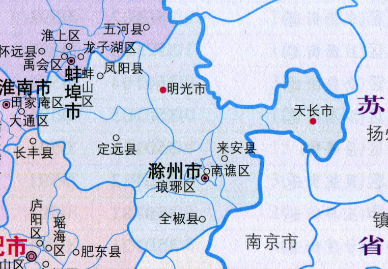 安徽滁州人口_安徽多余的县市,明明隶属滁州管辖,却总称自己是半个扬州人
