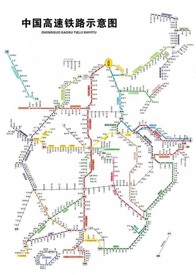 2020年全国各省高铁通车里程排名,第一名出乎大家的意料