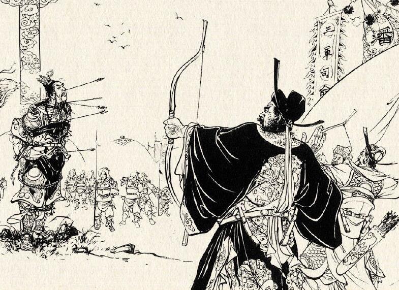 战至最后一人的杨老令公,不愿投降,也不愿被抓受辱,一头撞死于李陵碑
