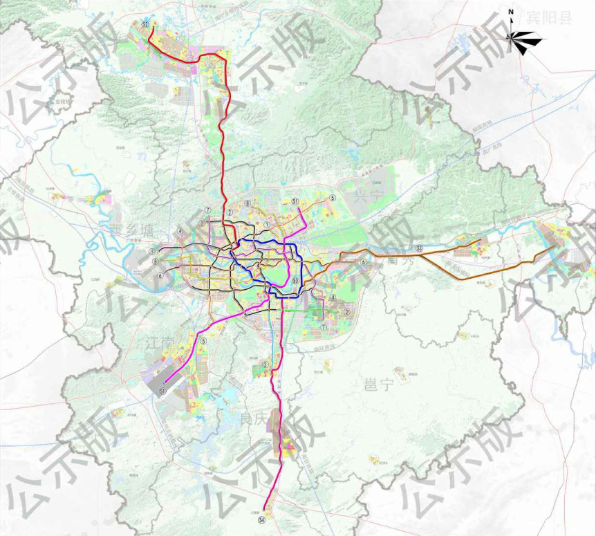 重磅!南宁地铁线网拟规划新增至13条!1～5号线也变长了