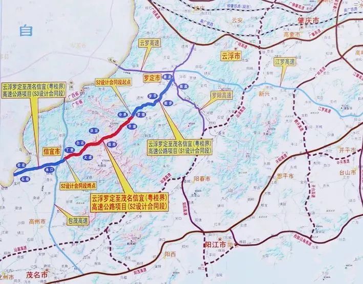 罗定将新增设4个高速收费站,分别在