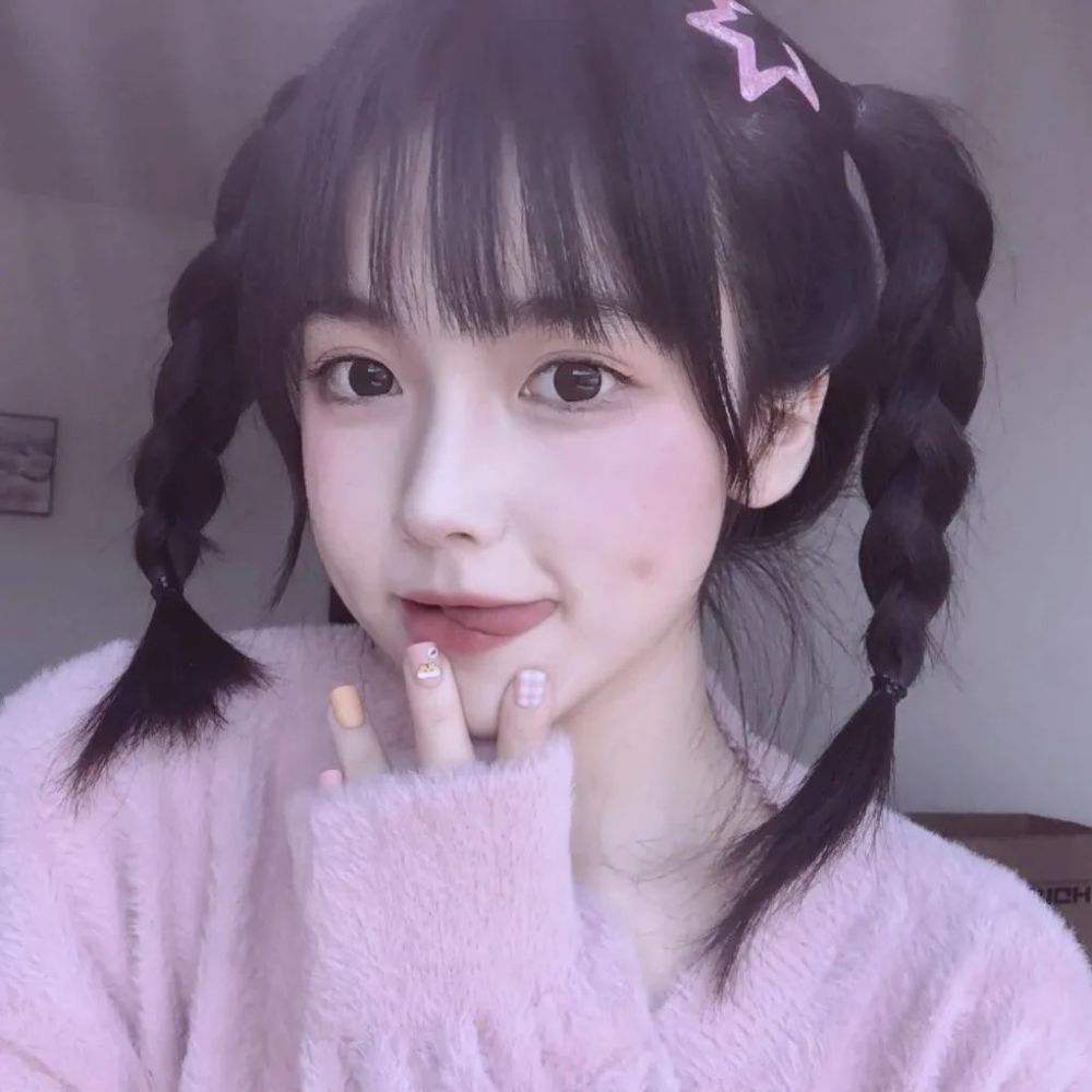 真人 动漫个性四人组闺蜜头像