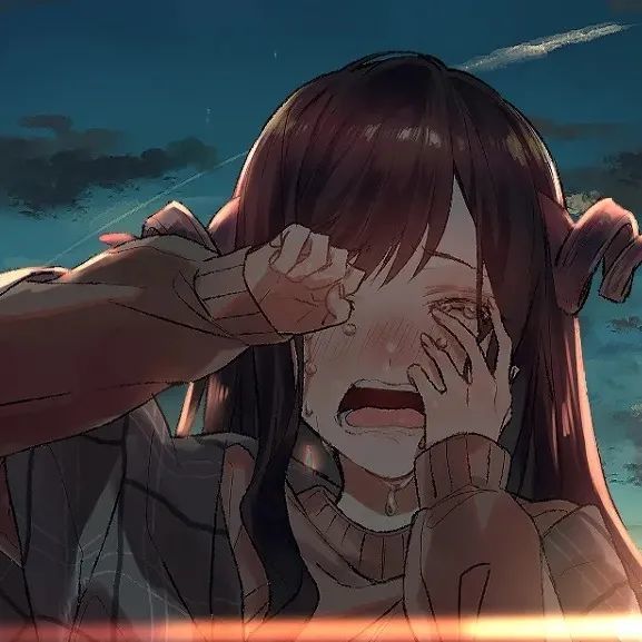 唯美伤感动漫女生头像生活并不糟糕也许糟糕的是我
